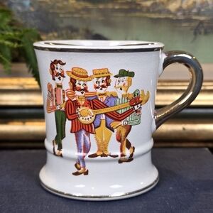 Vintage Band Design Ceramic Mug